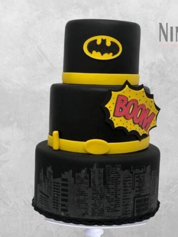 Bolo cenográfico Batman