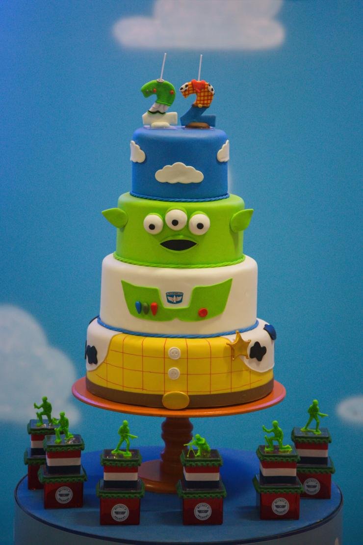 Bolo cenográfico Toy Story — aluguel Nina Z Biscuit