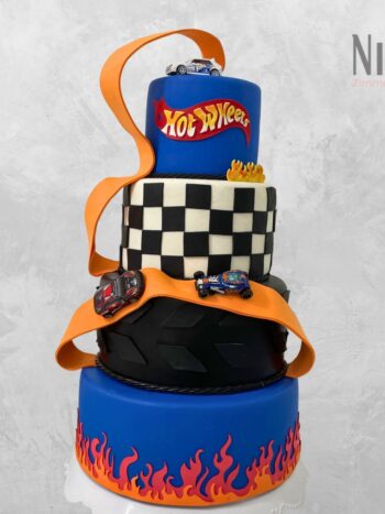 Bolo cenográfico Hot Wheels 2