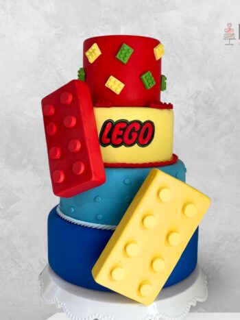 Bolo cenográfico Lego 2