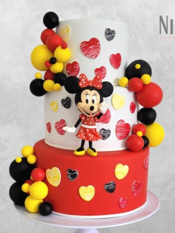 Bolo cenográfico Minnie Mouse