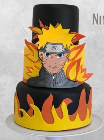 Bolo cenográfico Naruto