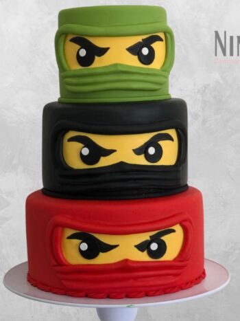 Bolo cenográfico Lego Ninjago