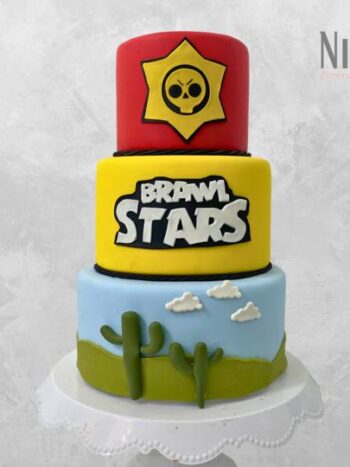 Bolo cenográfico Brawl star