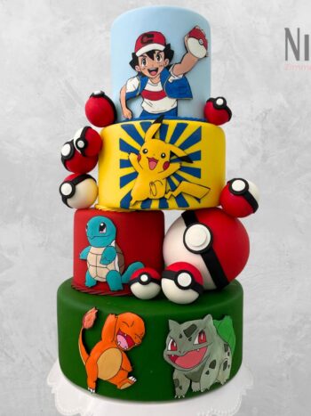 Bolo cenográfico Pokemon 2
