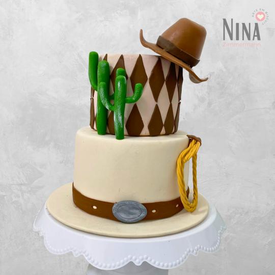 Bolo cenográfico Country — aluguel Nina Z Biscuit