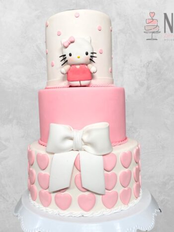 Bolo cenográfico Hello Kitty 1
