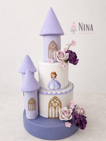 Bolo cenográfico Princesa Sofia