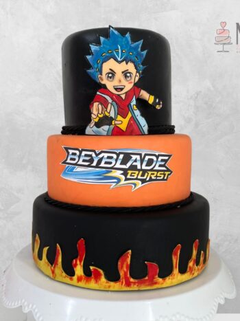 Bolo cenográfico Beyblade