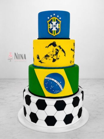 Bolo cenográfico Copa 2